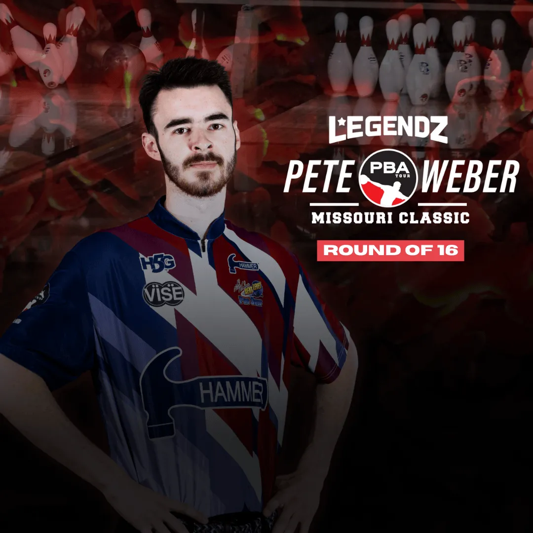 bowling player at PBA Pete Weber Missouri Classic