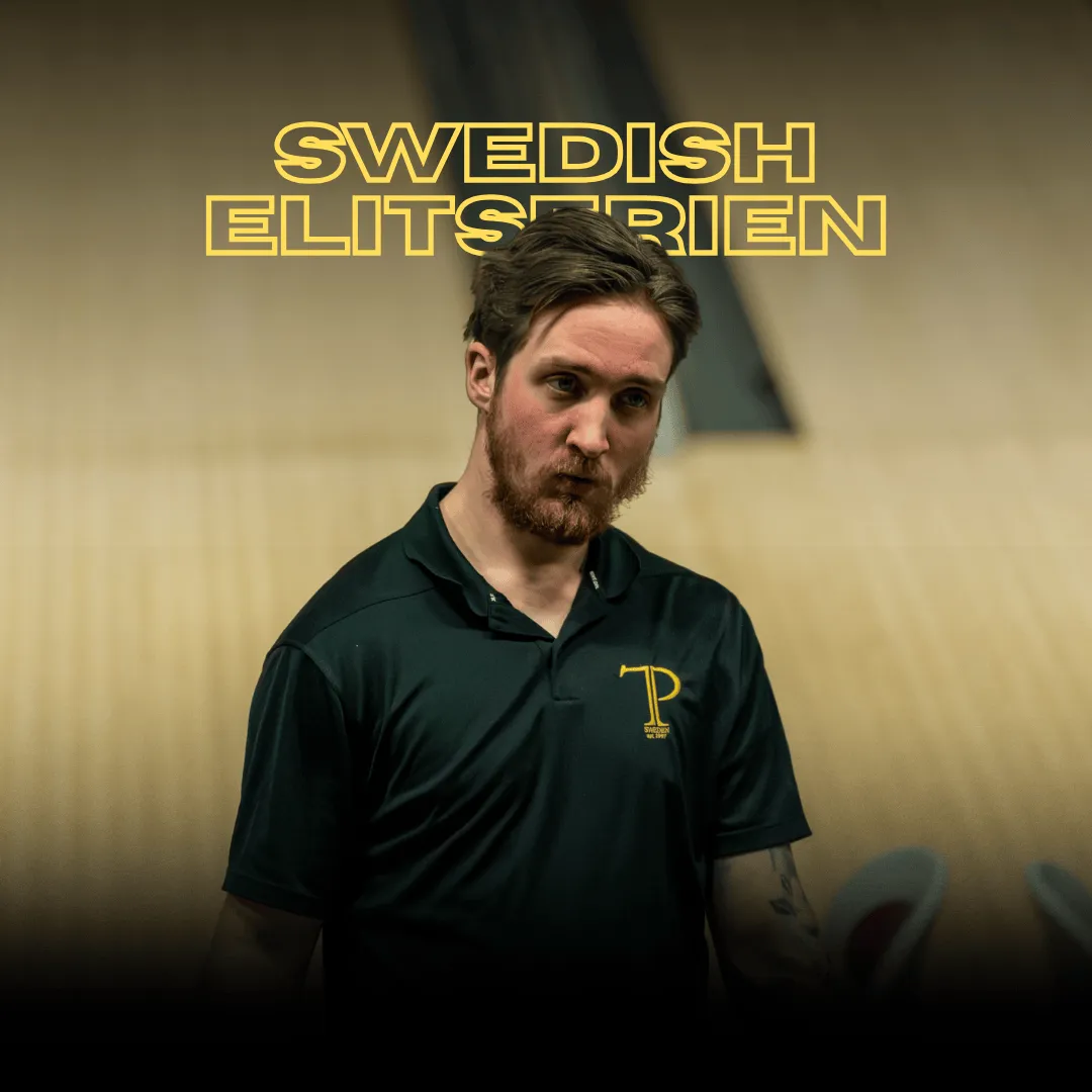 Team Pergamon BC player delivers a shot during an Elitserien match in Sweden