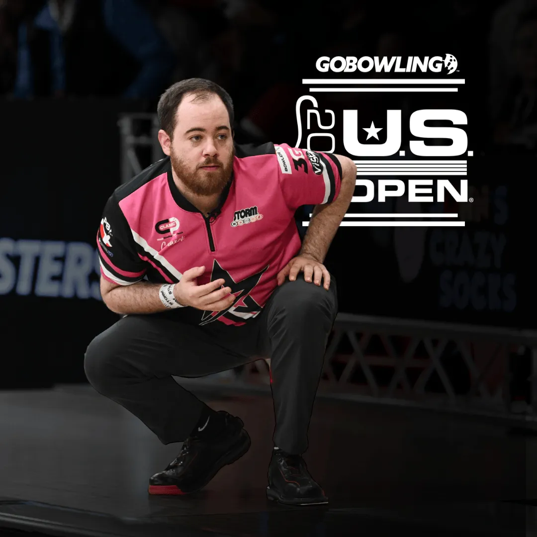 Anthony Simonsen leading the 2026 U.S. Open with eight games remaining in match play