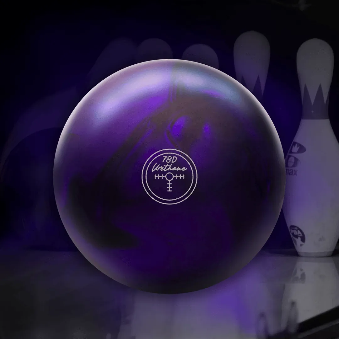 Purple Hammer 78D bowling ball released by Hammer Bowling with new 78D hardness cover