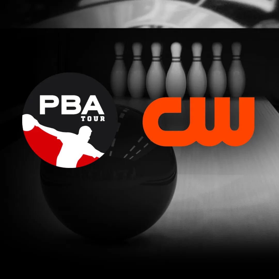 Graphic showing PBA Tour Schedule 2026 broadcast dates on CW Network