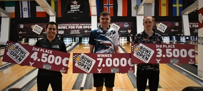 England's Ben Robinson triumphs in Bowl For Fun Open