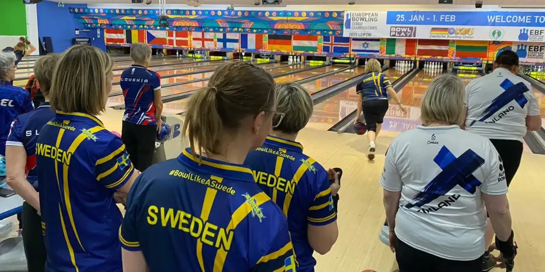 Sweden and Denmark Wins Team's Gold at European Senior Bowling Championships