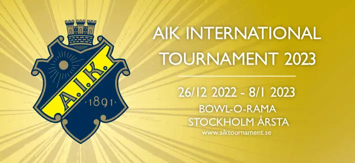 Kim Bolleby wins the AIK International Tournament