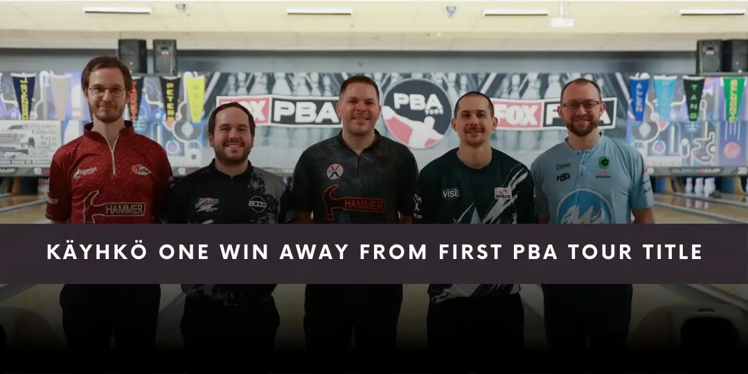 Käyhkö One Win Away from First PBA Tour Title