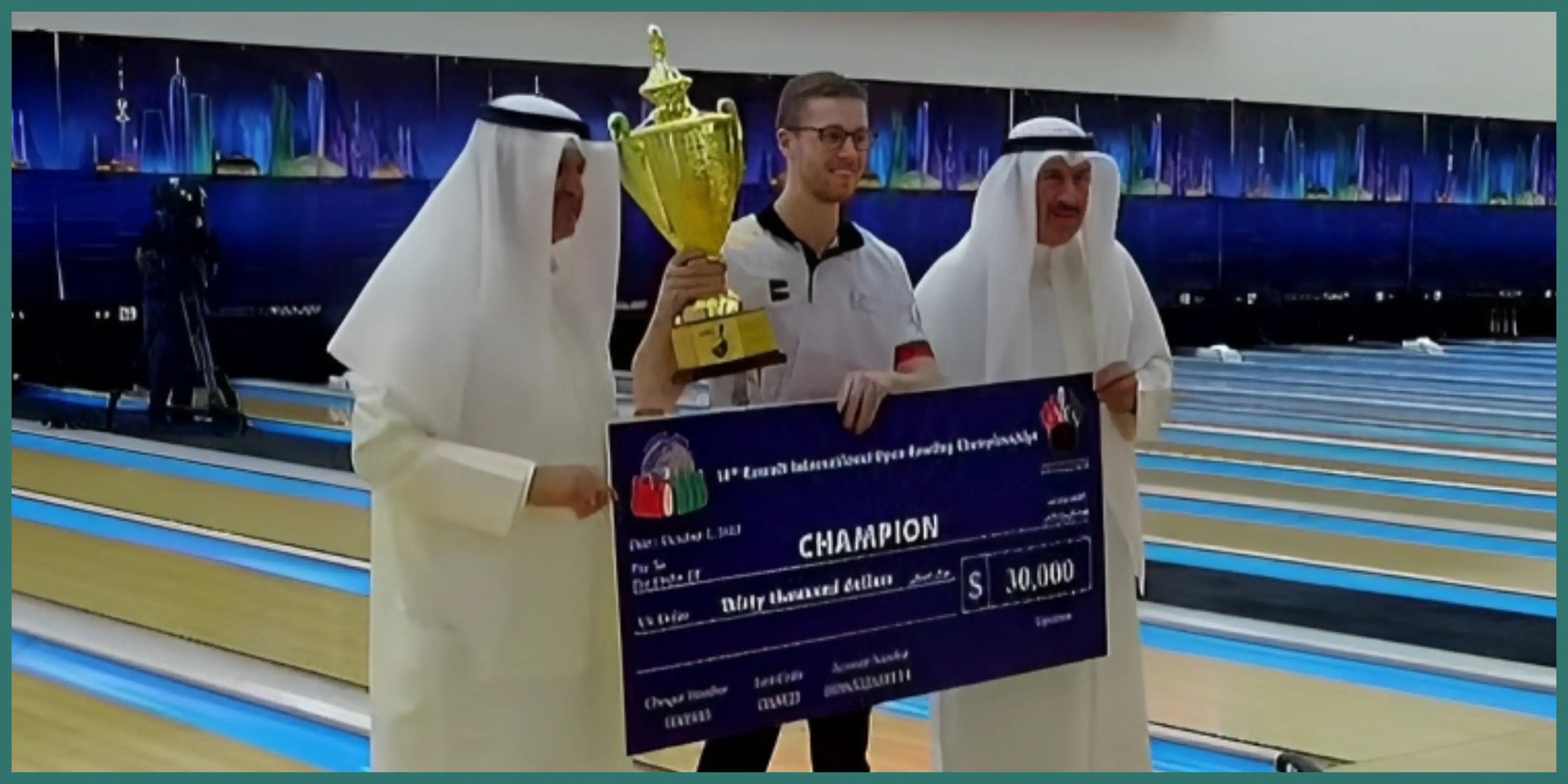 Pontus Andersson wins Kuwait International Open bowling tournament