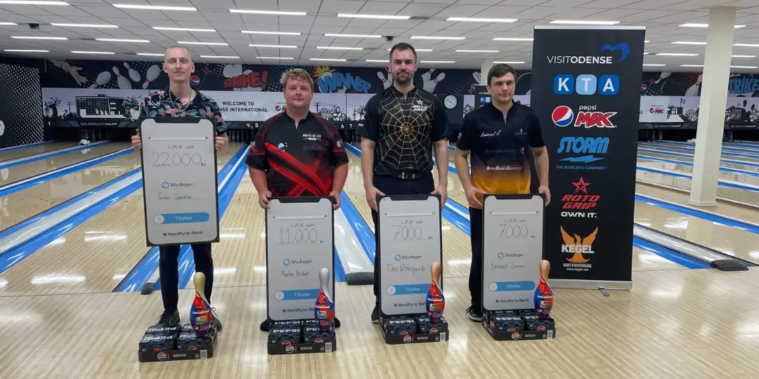 Teodor Samuelsson Triumphs at Odense International Bowling Tournament 2024