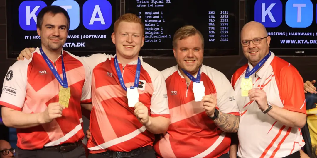 Denmark Wins Trios Gold at European Men’s Bowling Championships 2025