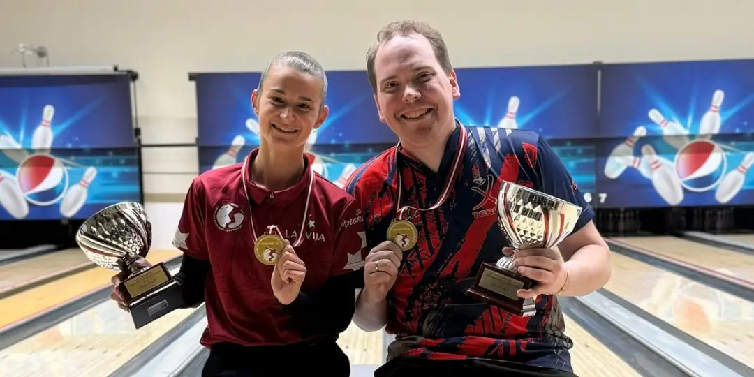 Ļevikins and Ponomarenko Crowned 2025 Latvian Bowling Champions
