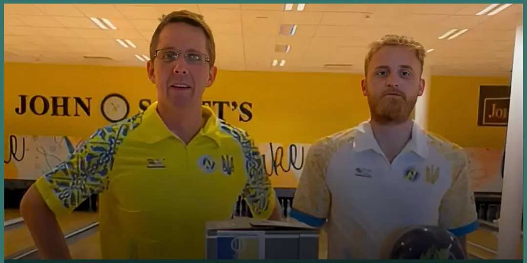 SLLM sends six limited edition Storm bowling balls to Ukraine's Men's National Team...