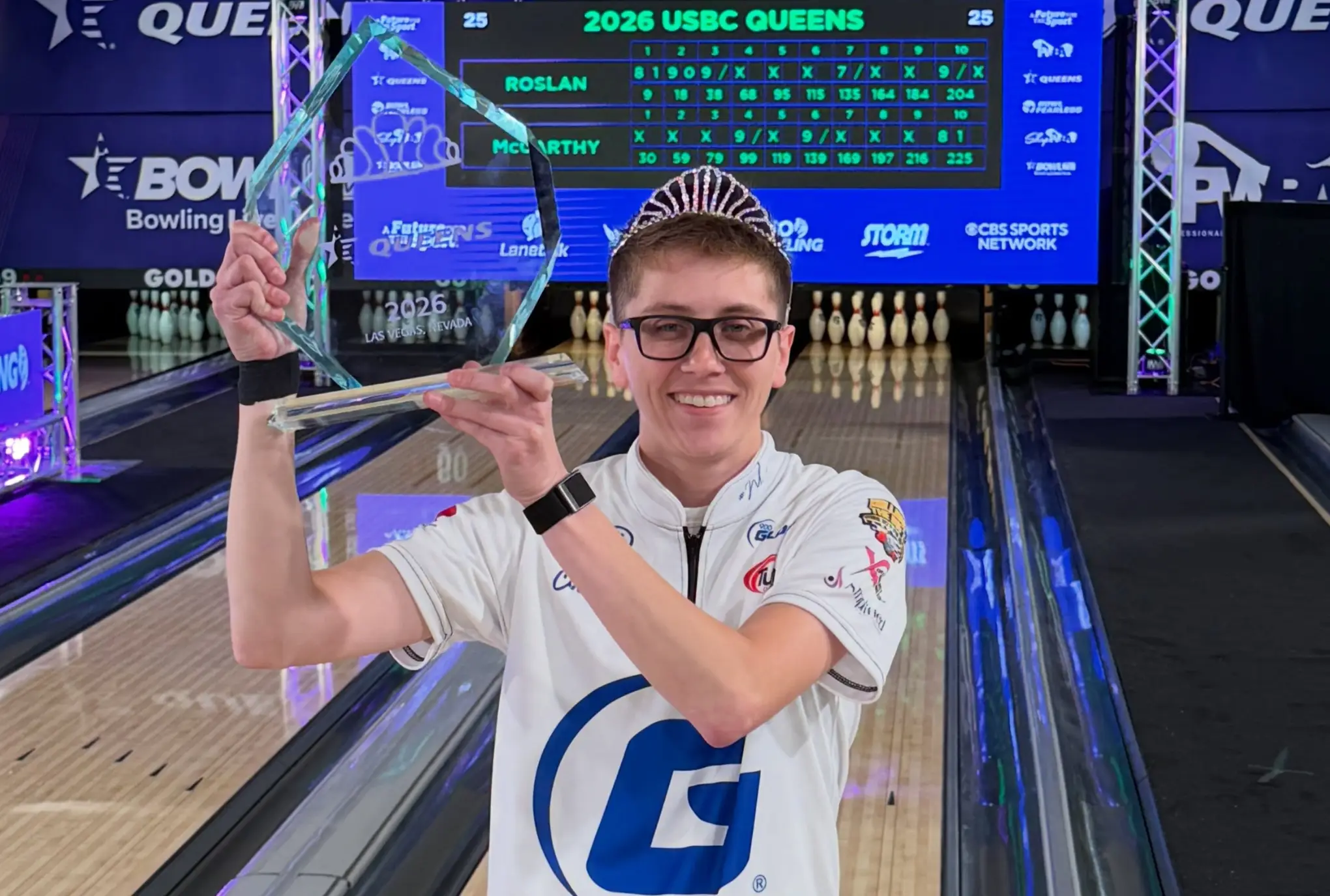 From Start to Finish: McCarthy Claims 2026 USBC Queens Tiara