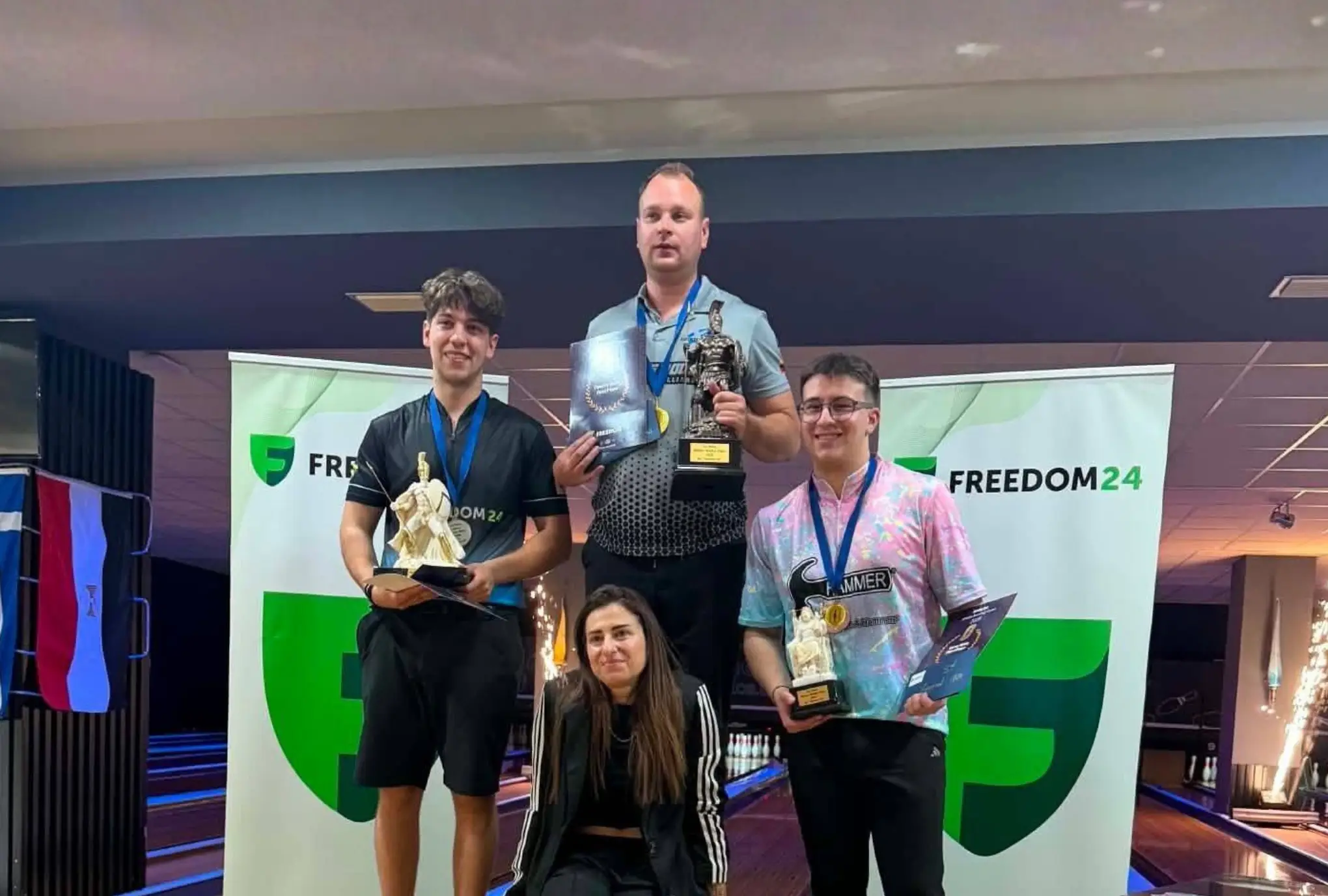 Aidas Daniūnas Wins Kivelos Athens Bowling Open