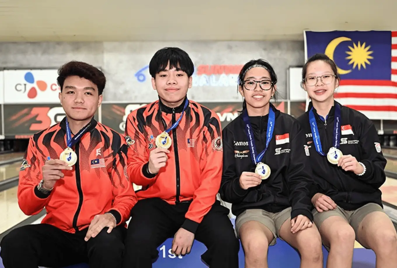 Singapore and Malaysia Wins Doubles at 22nd Asian Youth Tenpin Bowling Championships