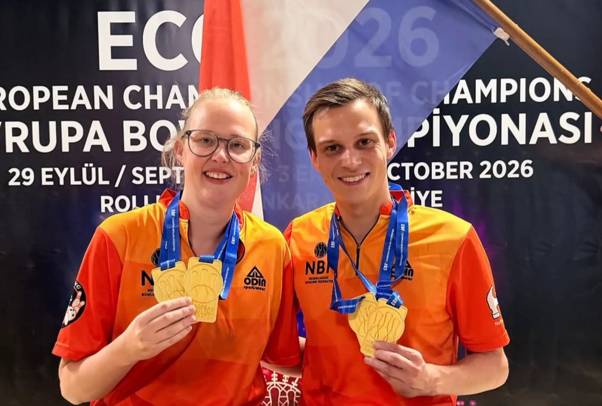 Dutch Sweep at ECC 2026: Sanders and van Weeren Win Gold