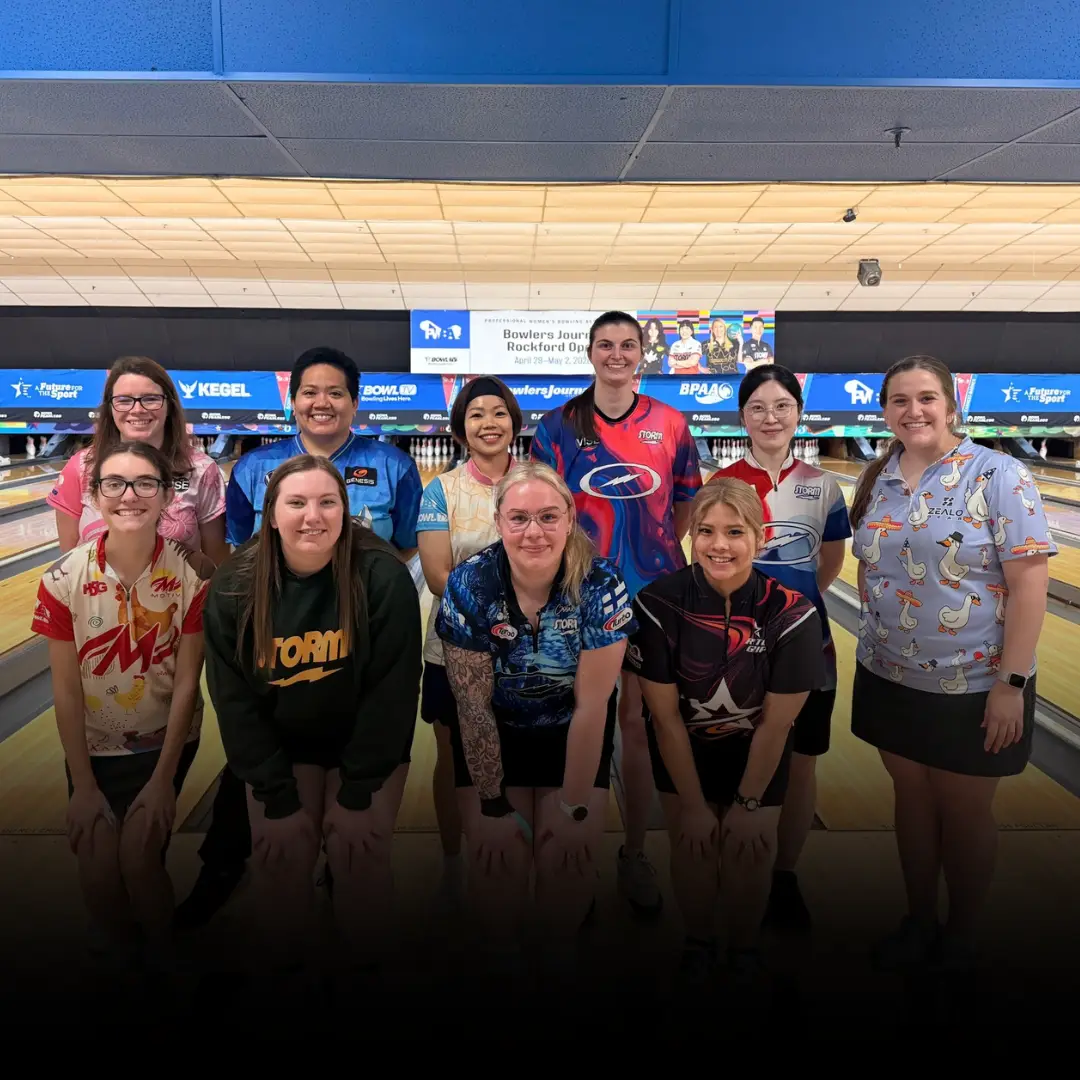 PWBA players competing in PTQ at Rockford Open 2026