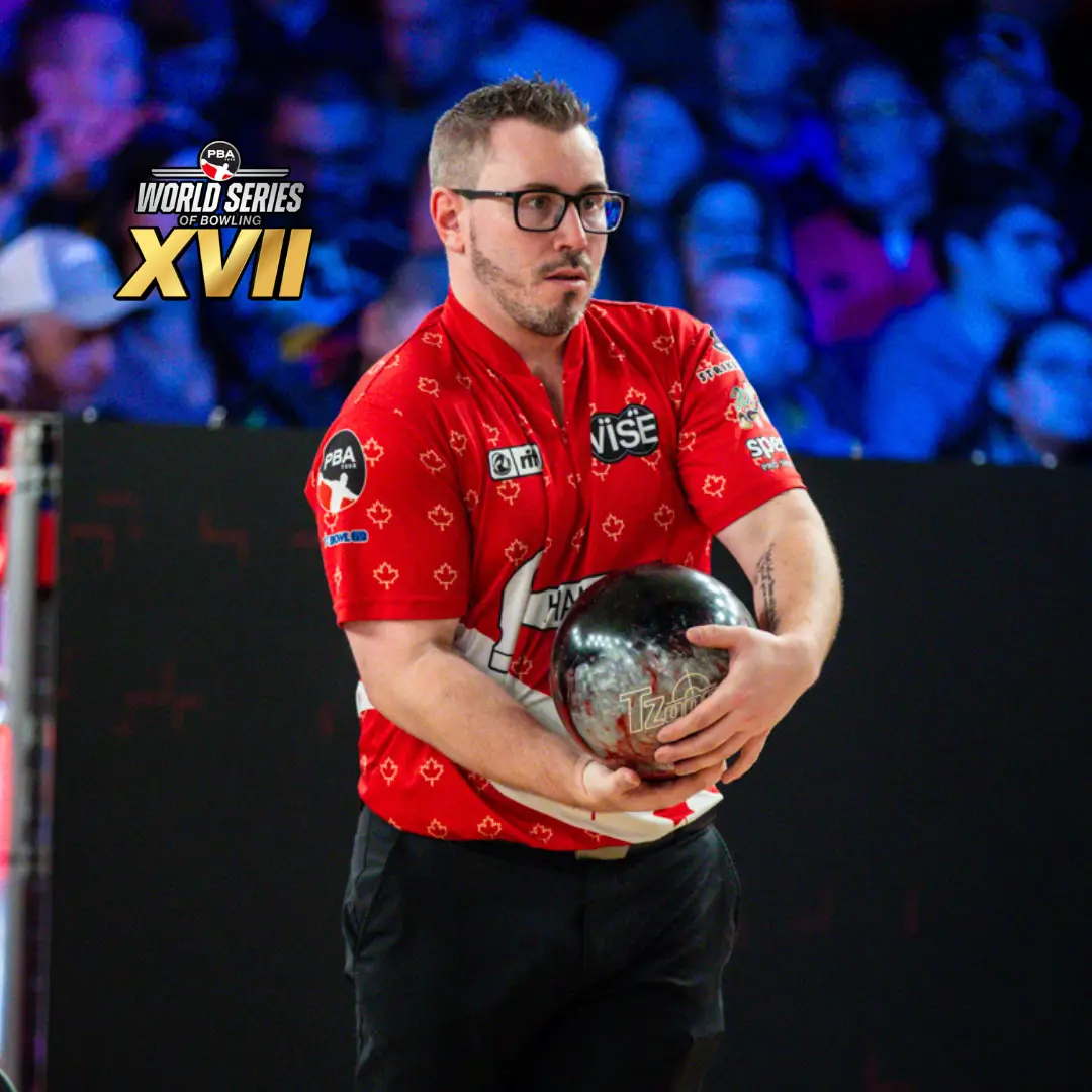 Zach Wilkins playing during Scorpion Championship qualifying at PBA World Series of Bowling XVII