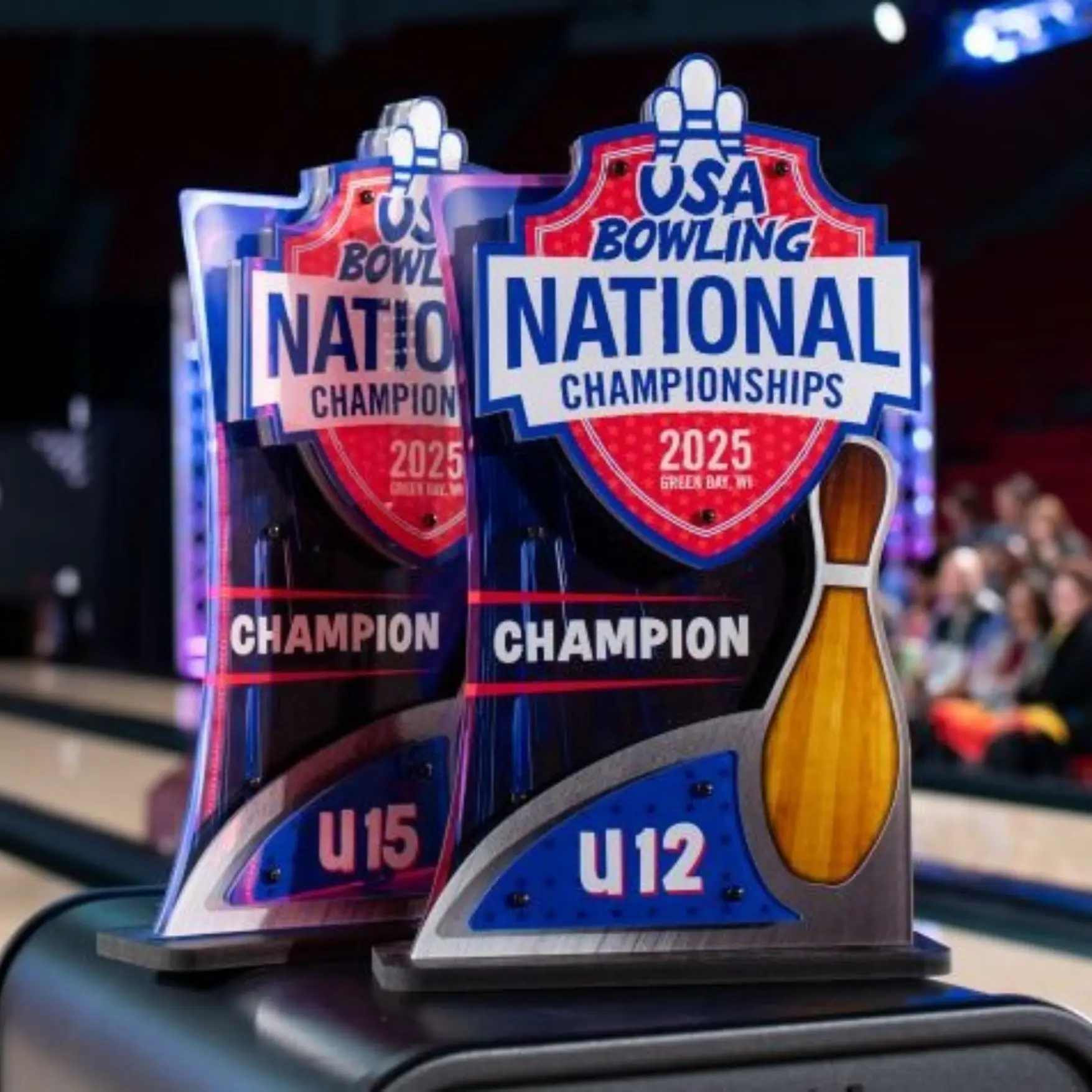 2026 USA Bowling National Championships trophies