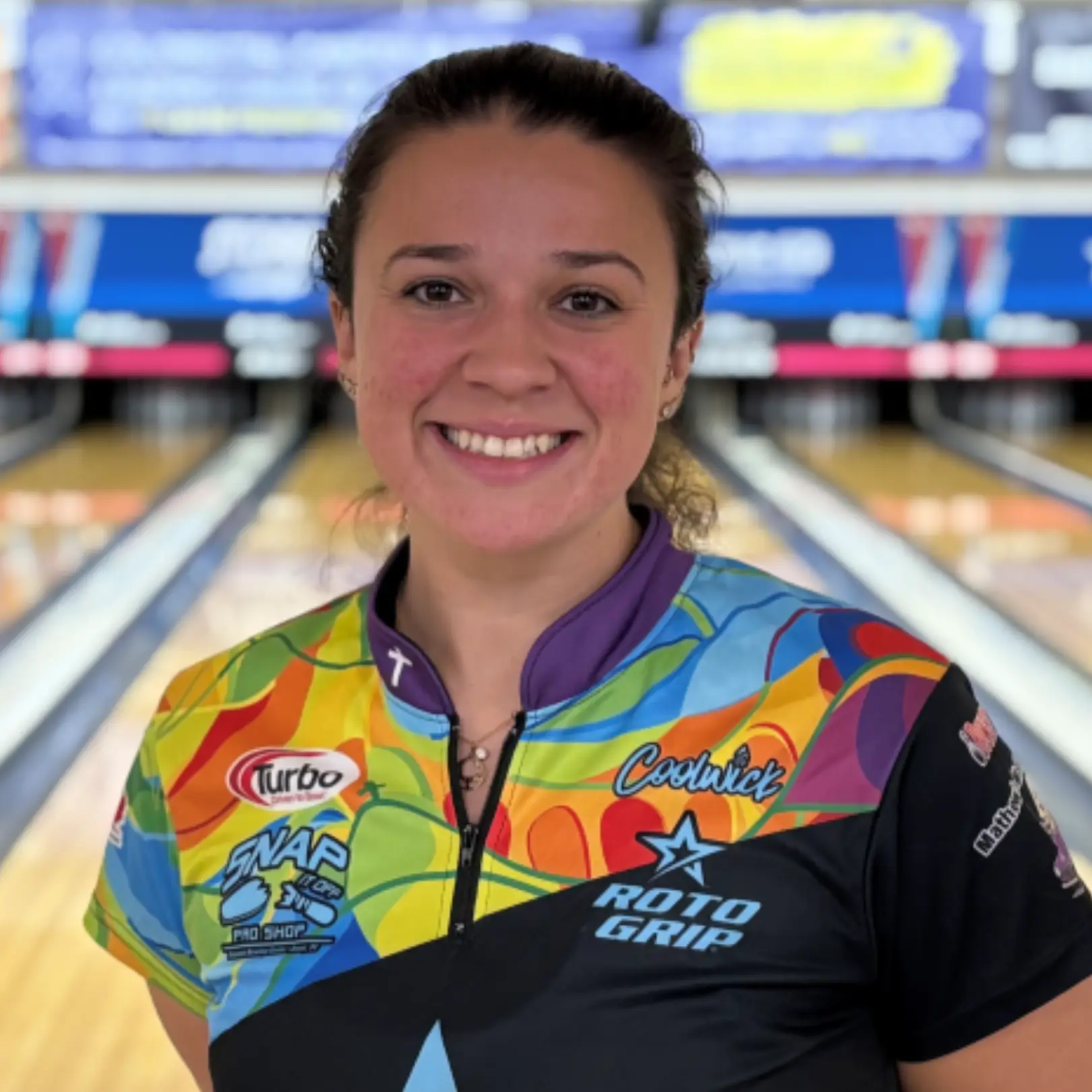 Crystal Elliott competing during the PWBA Rochester Open at ABC Gates Bowl in Rochester