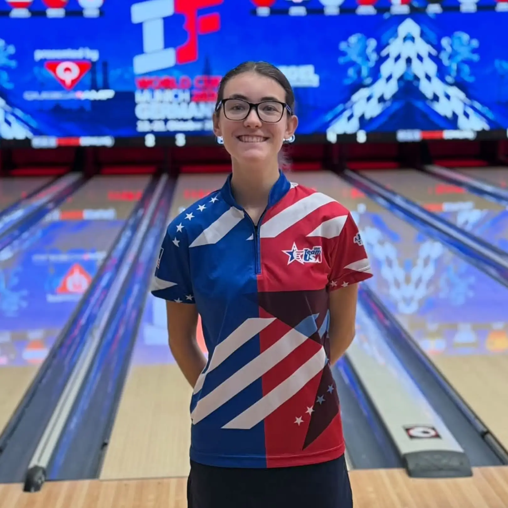Gianna Brandolino bowling at IBF World Cup