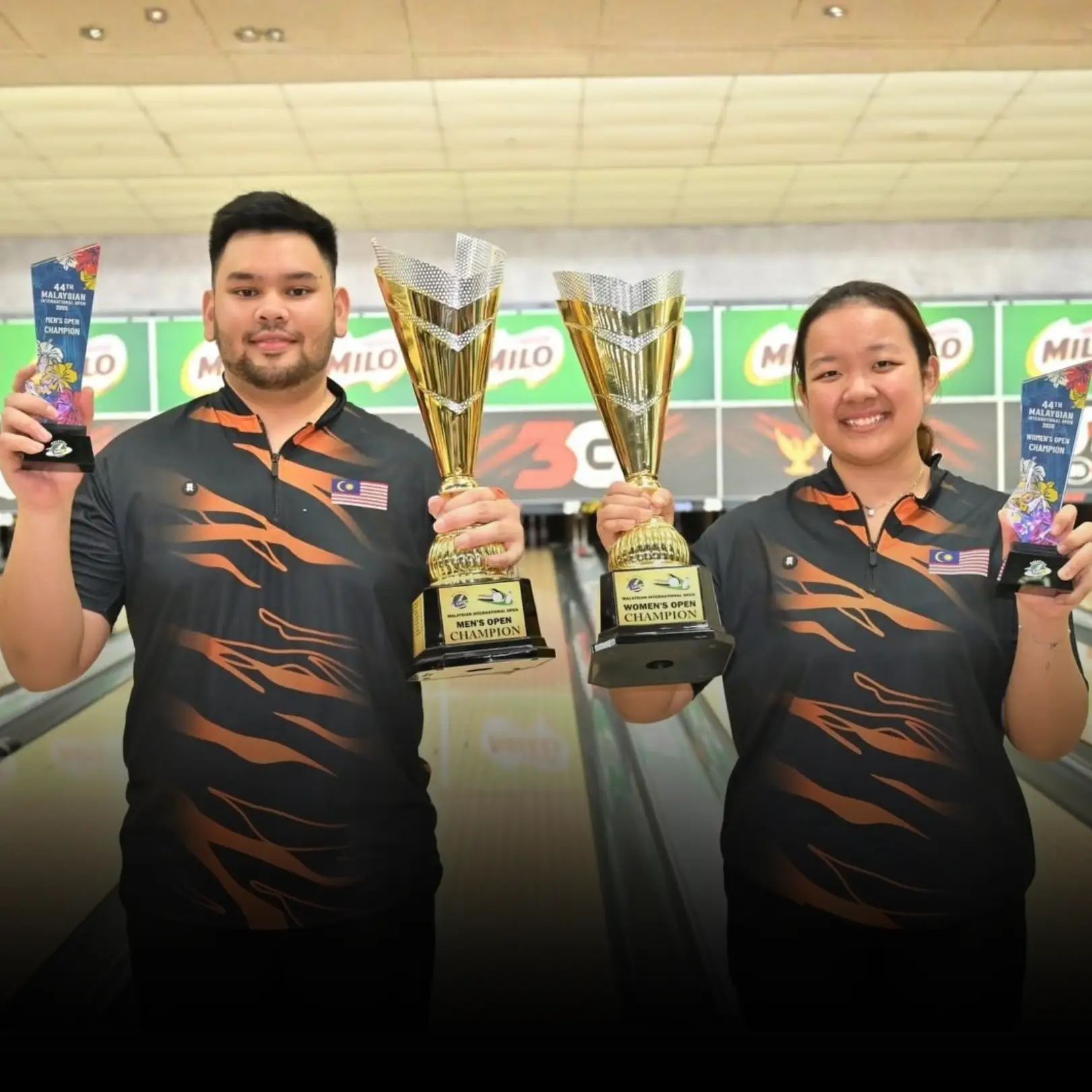 Rafiq Ismail competing during his Malaysian International Open title run at Sunway Megalanes